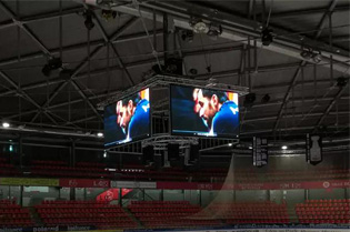 XMOZU LED Screen Lighted up the Hockey Hall in France