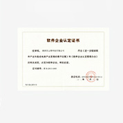 Software Company Certificate