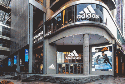 Science fiction! Adidas + YIPLED, join forces to create the biggest brand center