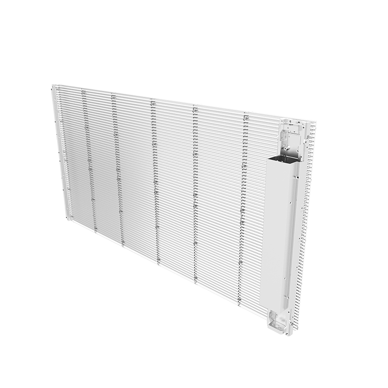 transparent glass led display