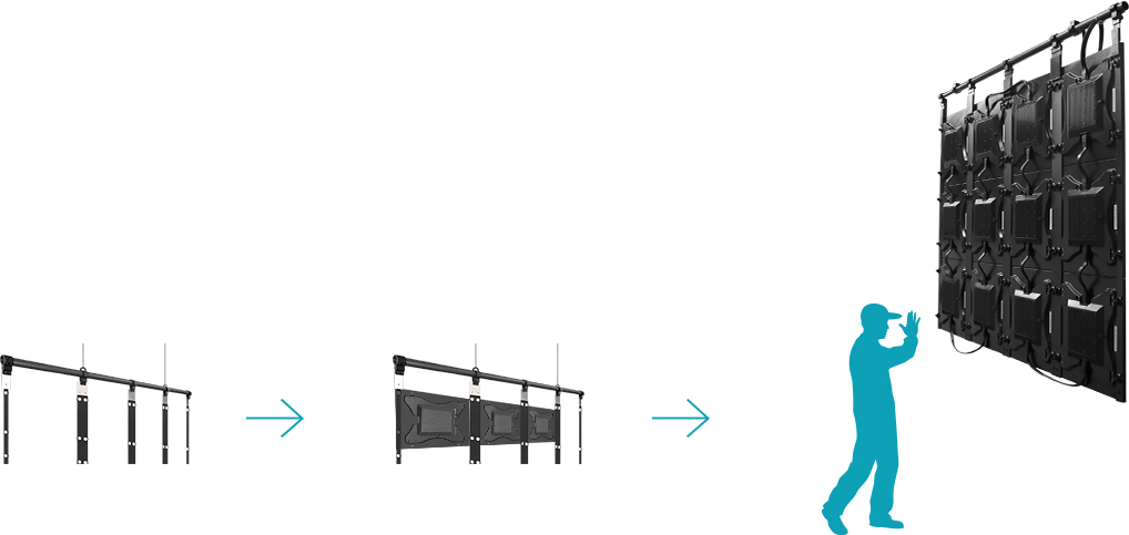 Simple Installation Without Professional Construction Engineer and Complex Steel Structure